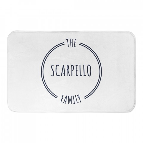 Come On In 34x21 Personalized Bath Mat