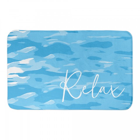 Relax 34x21 Personalized Bath Mat