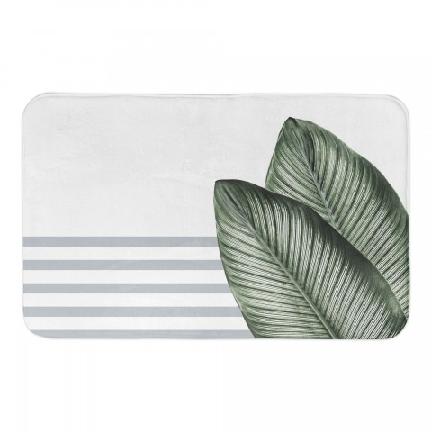 Giant Palm Leaves 34x21 Bath Mat