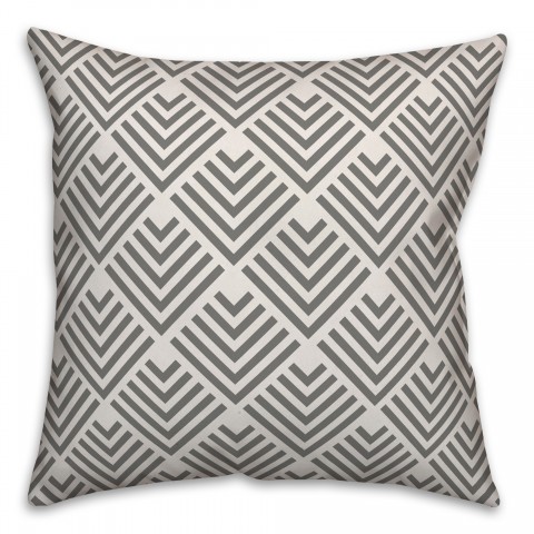 Geometric Arrow Pillow