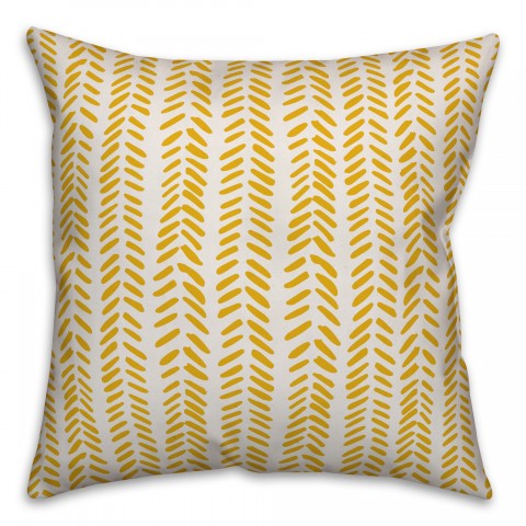 Modern Herringbone Pillow