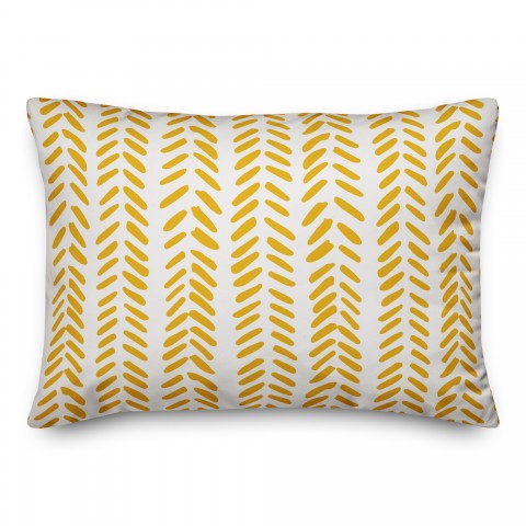 Modern Herringbone Pillow