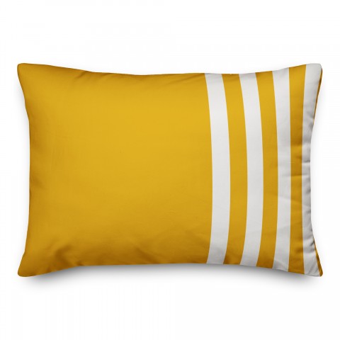 Color Block Stripes Pillow