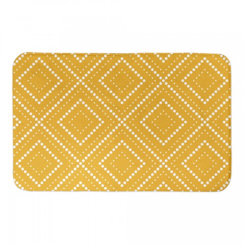 Dotted Diamond Bath Mat