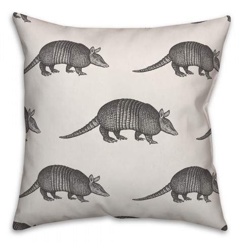 Armadillo Pattern Pillow