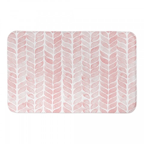 Blush Boho Pattern 34x21 Bath Mat