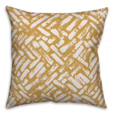 Abstract Strokes Pillow