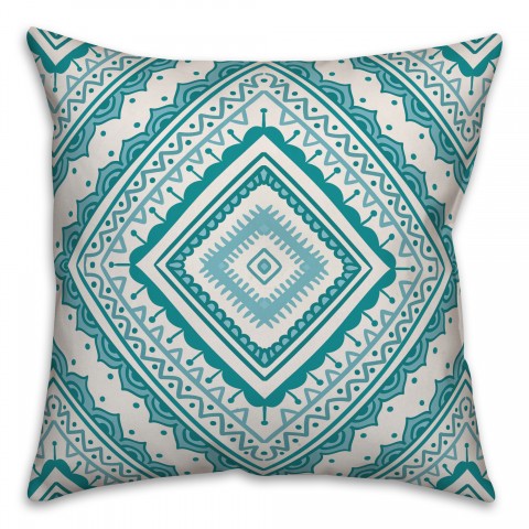 Diamond Mandala Pillow