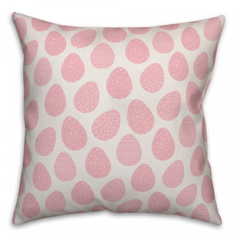 Easter Egg Pattern Pillow
