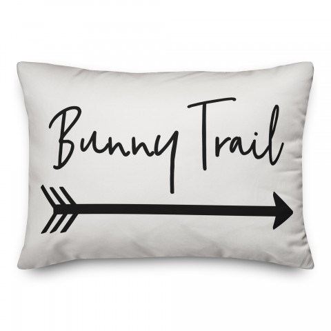 Bunny Trail Spun Poly Pillow