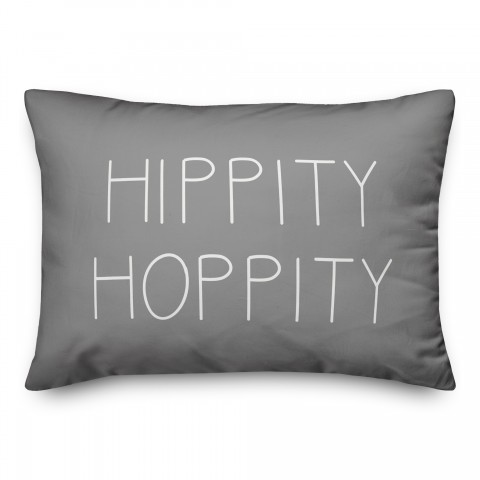 Hippity Hoppity Spun Poly Pillow