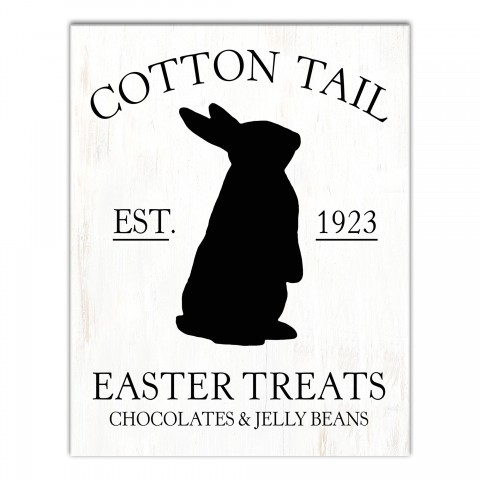 Cotton Tail Easter Treats Wall Art