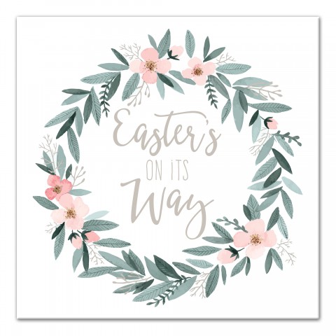 Easter's on its Way Wall Art