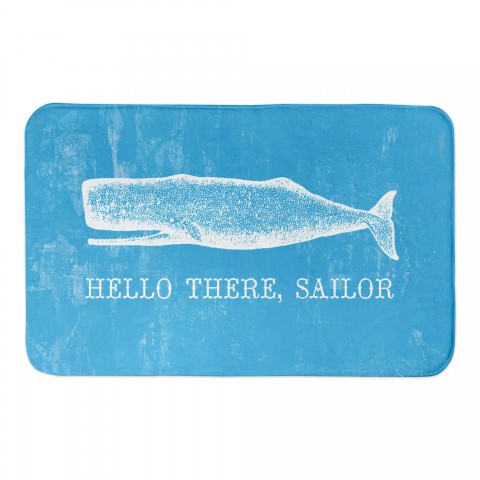 Hello There Sailor 34x21 Bath Mat