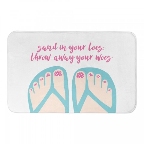 Sand in Your Toes 34x21 Bath Mat