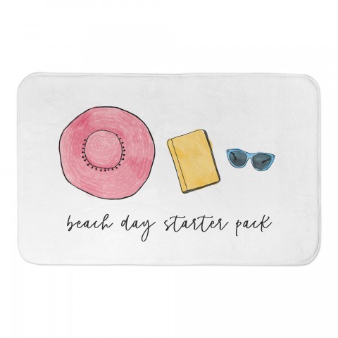 Beach Day Starter Pack  34x21 Bath Mat