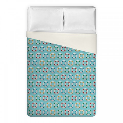 Lifesaver Pattern Duvet
