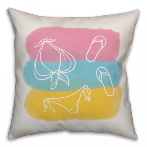 Summer Essentials Pillow