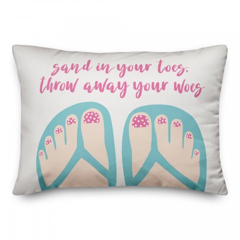 Sand in Your Toes Pillow