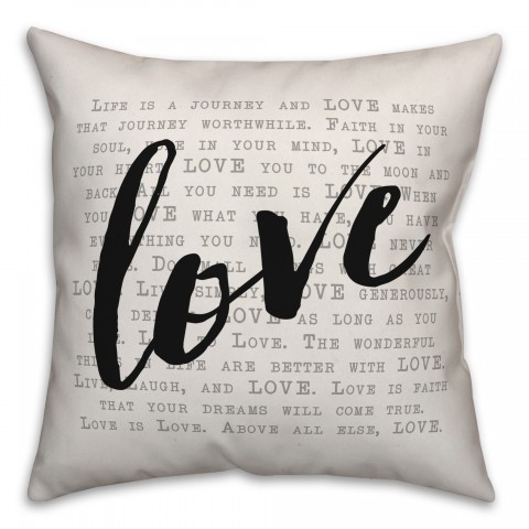 Love saying Pillow
