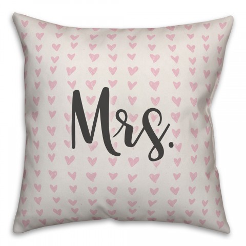 Mrs. Spun Poly Pillow