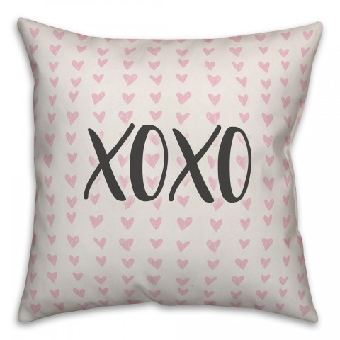 XOXO Spun Poly Pillow