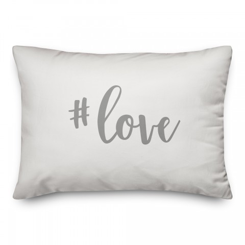Hashtag Love  Pillow