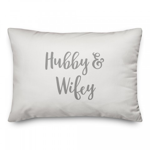 Hubby & Wifey  Pillow