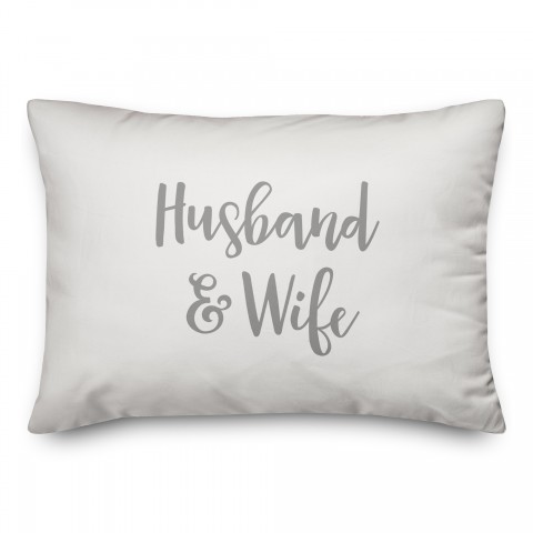 Husband & Wife  Pillow