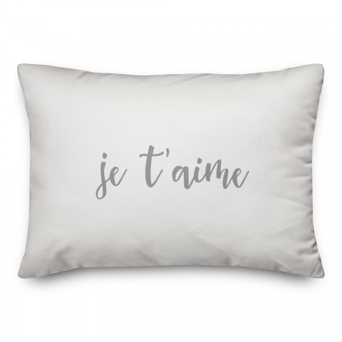 Je T'aime  Pillow