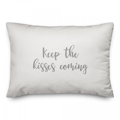 Keep The Kisses Coming  Pillow