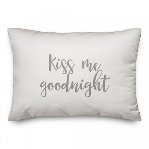 Kiss Me, Goodnight  Pillow
