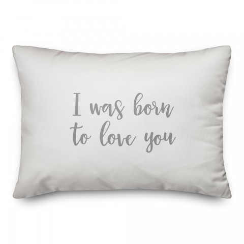 I Was Born To Love You  Pillow