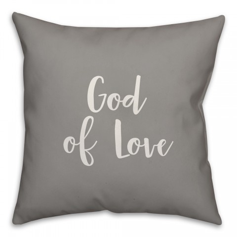 Gos Of Love 16x16 Spun Poly Pillow Cover