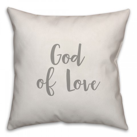 Gos Of Love 16x16 Spun Poly Pillow Cover