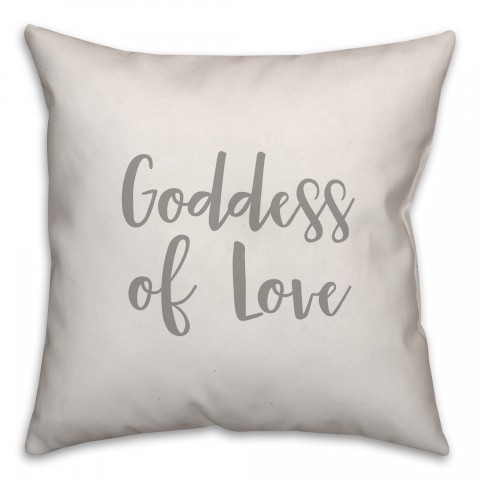Goddess Of Love 16x16 Spun Poly Pillow Cover