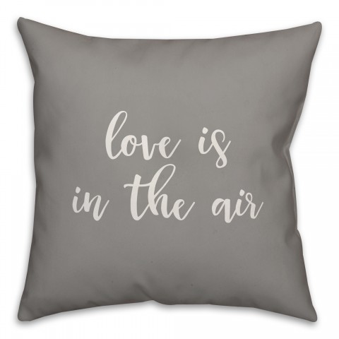 Love Is In The Air 16x16 Spun Poly Pillow Cover