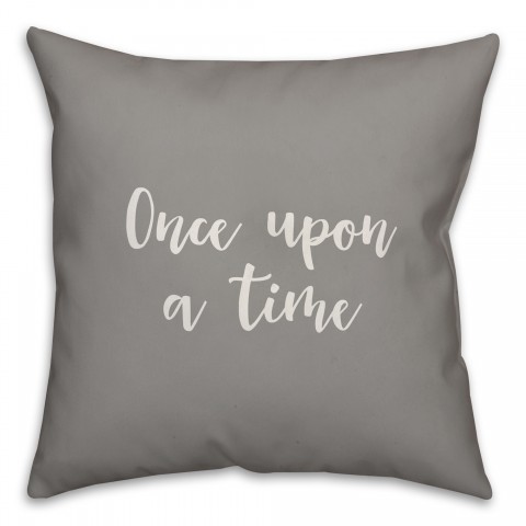 Once Upon A Time 16x16 Spun Poly Pillow Cover