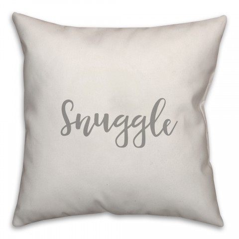 Snuggle 16x16 Spun Poly Pillow Cover