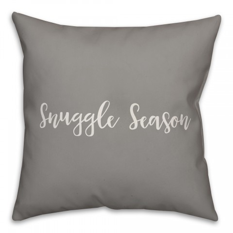 Snuggle Season 16x16 Spun Poly Pillow Cover