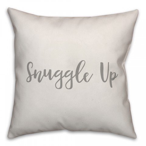 Snuggle Up 16x16 Spun Poly Pillow Cover