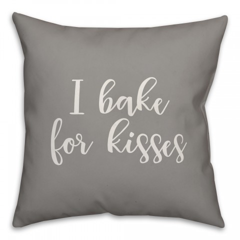 I Bake For Kisses 16x16 Spun Poly Pillow Cover