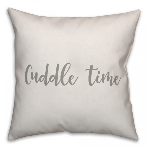Cuddle Time 16x16 Spun Poly Pillow Cover