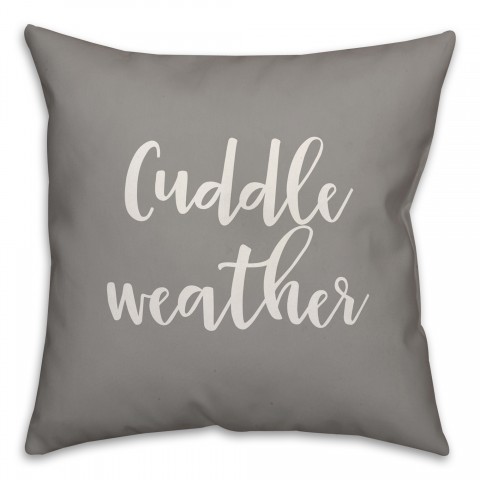 Cuddle Weather 16x16 Spun Poly Pillow Cover