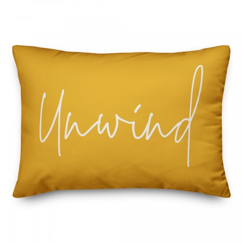 Unwind Script Pillow