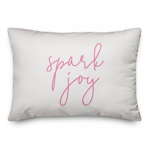Spark Joy 14x20 Spun Poly Pillow