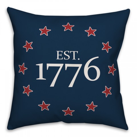 Established 1776 18x18 Spun Poly Pillow