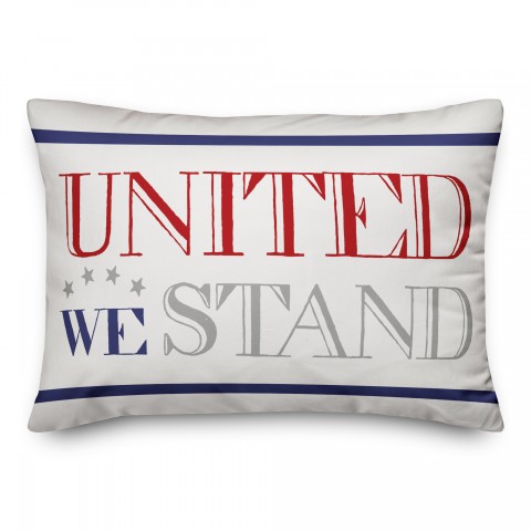 United We Stand 14x20 Spun Poly Pillow