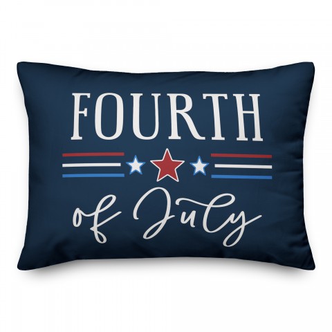 Fourth of July 14x20 Spun Poly Pillow