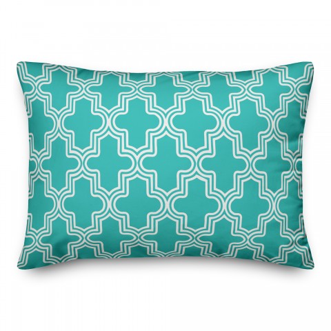 Boho Quatrefoil Pillow